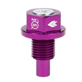 NRG Magnetic Oil Drain Plug M12X1.25 Infiniti/Lexus/Nissan/Toyota - Purple NOP-200PP