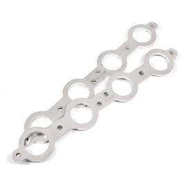 Stainless Works Chevrolet LS1/LS6 Round Port Header 304SS Exhaust Flanges 1-5/8in Primaries HFLS1163