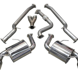 Injen 16-20 Chevy Camaro 2.0L 4 Cyl Full 3in Cat-Back Stainless Steel Exhaust w/SS Flanges & Y Pipe SES7300