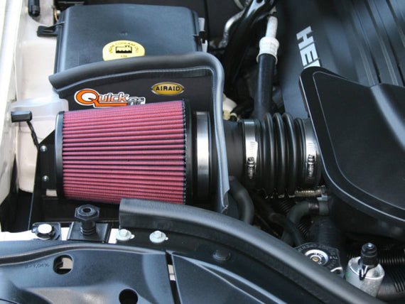 Airaid 05-10 Jeep Grand Cherokee 5.7L / 06-10 SRT8 CAD Intake System w/o Tube (Dry / Red Media) 311-170