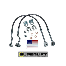 Superlift 87-90 Ford Ranger Explorer and Bronco II w/ 4-6in Lift Kit Bullet Proof Brake Hoses 91230