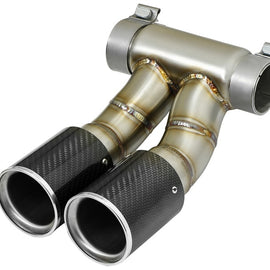 aFe Power 13-14 Porsche Cayman S / Boxster S Carbon Fiber Exhaust Tip Upgrade 49C36413-C