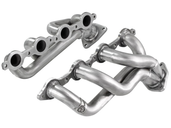 aFe Power Twisted Steel Headers 409 Stainless Steel 02-13 GM Silverado/Sierra 1500 V8 GMT800/GMT900 48-44001