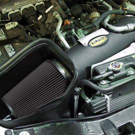 Airaid 11-14 Ford F-250/350/450/550 Super Duty 6.7L MXP Intake System w/ Tube (Dry / Black Media) 402-278