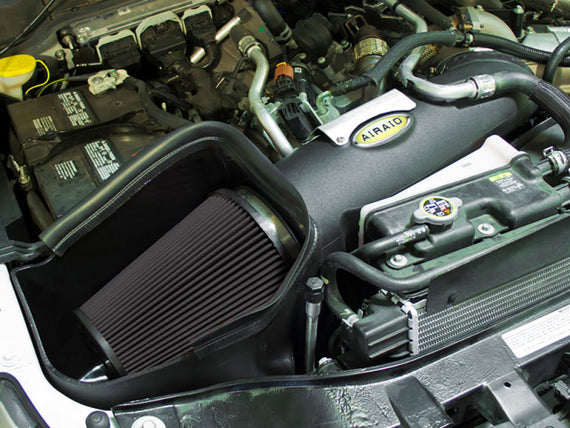 Airaid 11-14 Ford F-250/350/450/550 Super Duty 6.7L MXP Intake System w/ Tube (Dry / Black Media) 402-278