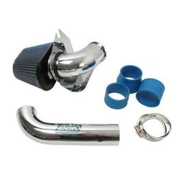 BBK 86-93 Mustang 5.0 Cold Air Intake Kit - Fenderwell Style - Chrome Finish 1557