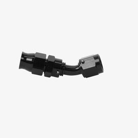 Aeromotive PTFE Hose End - AN-06 - 45 Deg - Black Anodized 15351