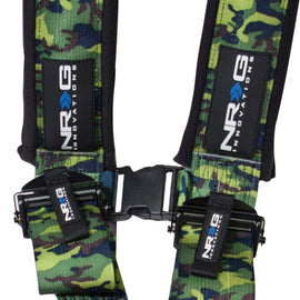 NRG SFI 16.1 5pt 3in. Seat Belt Harness/ Latch Link - Camo SBH-5PCCAMO-620