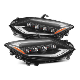 AlphaRex Nova-Series LED Headlights Black w/Activation for Nissan Z 2023-2024 880493