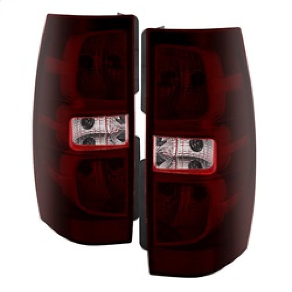 xTune Chevy Suburban 07-13 OEM Style Tail Lights Red Smoked ALT-JH-CSUB07-OE-RSM 9030222