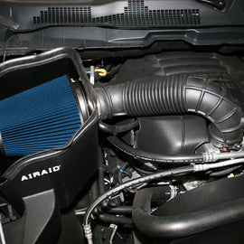 Airaid 03-12 Dodge Ram 3.7L/4.7L/5.7L MXP Intake System w/o Tube (Dry / Blue Media) 303-236