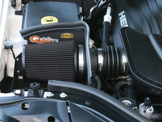 Airaid 05-10 Jeep Grand Cherokee 5.7L / 06-10 SRT8 CAD Intake System w/o Tube (Dry / Black Media) 312-170