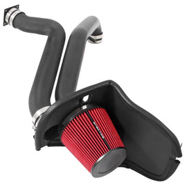 Spectre 97-06 Jeep Wrangler L6-4.0L F/I Air Intake Kit - Tex. Black w/Red Filter 9050