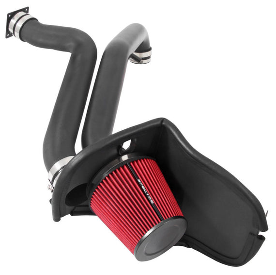 Spectre 97-06 Jeep Wrangler L6-4.0L F/I Air Intake Kit - Tex. Black w/Red Filter 9050