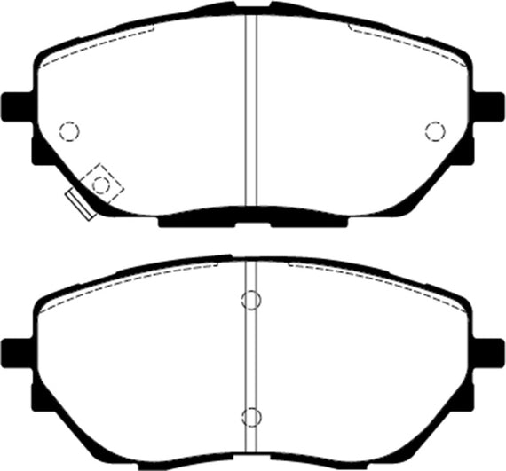 EBC 2017+ Toyota C-HR 2.0L Yellowstuff Front Brake Pads DP42368R