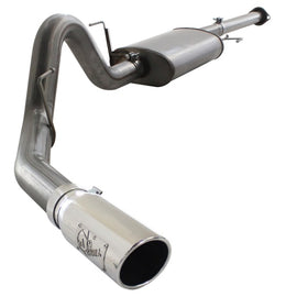 aFe MACHForce XP SS Exhaust 3in Cat-Back w/4.5in Polished Tip 11-14 Ford F150 Ecoboost V6 3.5Ltt 49-43067-P