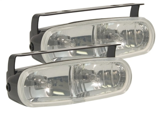 Hella Optilux 2020 12V Black Dual Beam Halogen Fog/Driving Lamp Kit H71010321