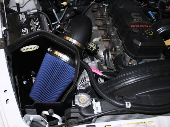 Airaid 03-07 Dodge Ram 5.9L Cummins MXP Intake System w/ Tube (Dry / Blue Media) 303-259