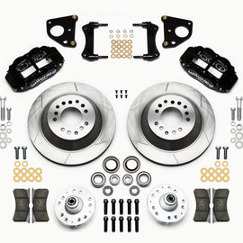 Wilwood Narrow Superlite 6R Front Hub & 1PC Rtr Kit 12.88in 62-72 CDP B & E Body-Drum 140-12282