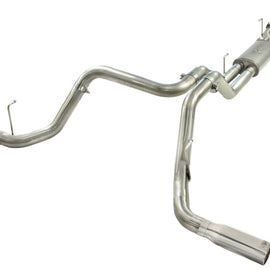 aFe MACHForce XP 2-1/2in to 3in 409 SS Cat-Back Exhaust w/ Polished Tips 10-17 Toyota Tundra V8 5.7L 49-46014-P
