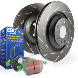 EBC S2 Kits Greenstuff Pads and USR Rotors S2KF1386
