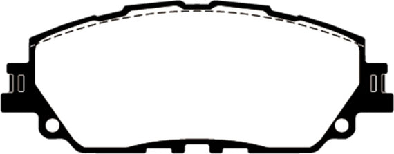 EBC 2019+ Lexus ES300H 2.5L Hybrid Redstuff Front Brake Pads DP32378C