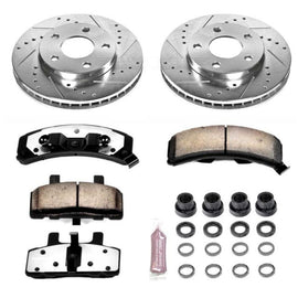 Power Stop 91-93 Cadillac Commercial Chassis Front Z36 Truck & Tow Brake Kit K3132-36