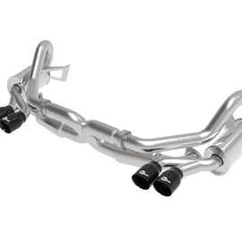 aFe MACH Force-Xp 12-16 Porsche 911 3in to 2.5in 304 SS Cat-Back Exhaust (Excludes Turbo Models) 49-36406-1B