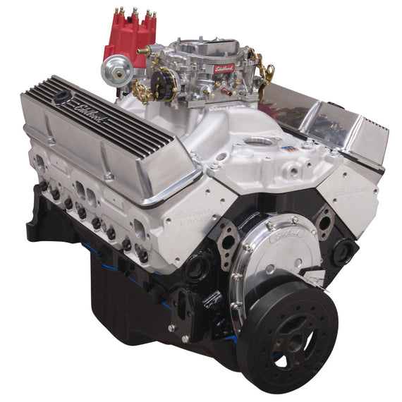 Edelbrock Crate Engine Edelbrock 9 0 1 Performer E-Tec No Water Pump As Cast 46400