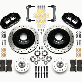 Wilwood Narrow Superlite 6R Front Hub & 1PC Rtr Kit 12.88in Drilled 70-78 Camaro 140-12278-D