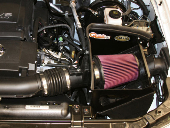 Airaid 05-13 Nissan Frontier / Pathfinder / Xterra CAD Intake System w/o Tube (Oiled / Red Media) 520-188
