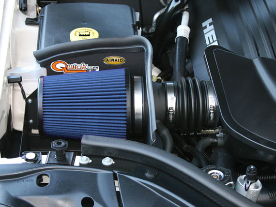 Airaid 05-10 Jeep Grand Cherokee 5.7L / 06-10 SRT8 CAD Intake System w/o Tube (Dry / Blue Media) 313-170