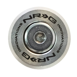 NRG M-Style Fender Washer Kit (TI Series) M6 Bolts For Plastic (Silver Wshr/Silver Scrw) - Set of 10 FW-300SS