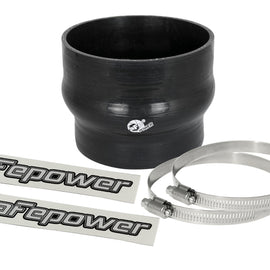 aFe Magnum FORCE CAI Silicone Coupling Kit (4in. ID to 3.5in. ID) 2.75in L Straight Reducer - Black 59-00077