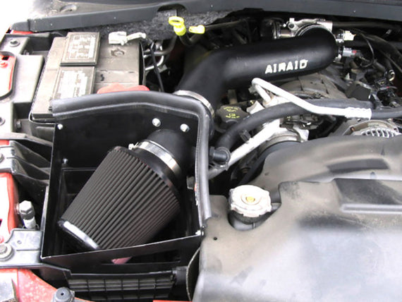 Airaid 04-06 Dodge Durango 4.7L CAD Intake System w/ Tube (Dry / Black Media) 302-157