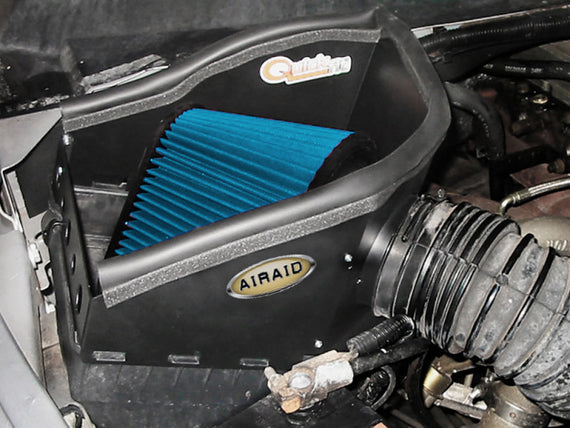 Airaid 94-02 Dodge Cummins 5.9L DSL CAD Intake System w/o Tube (Dry / Blue Media) 303-139