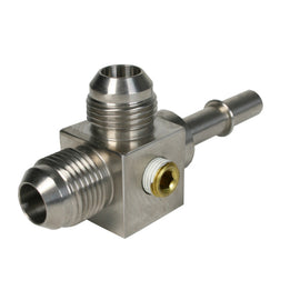 Aeromotive 3/8 Male Quick Connect Tee Fitting 15116