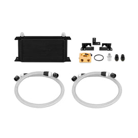 Mishimoto 2007-2011 Jeep Wrangler JK Oil Cooler Kit Thermostatic Black MMOC-WRA-07TBK