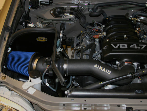 Airaid 03-04 Toyota Tundra 4.7L CAD Intake System w/ Tube (Dry / Blue Media) 513-163
