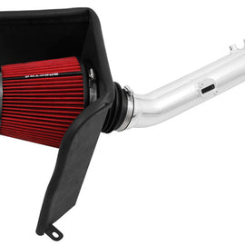 Spectre 12-16 Toyota Tacoma 2.7L F/I Air Intake Kit - Polished w/Red Filter 9056