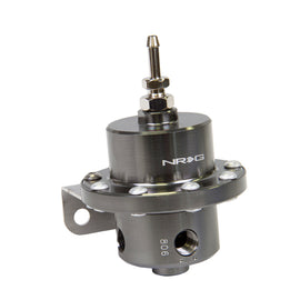 NRG Double Diaphragm Fuel Regulator - Black Chrome FRG-200BC
