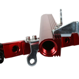 Aeromotive Fuel Injection Fuel Rail 14131; Red Anodized Aluminum 14131