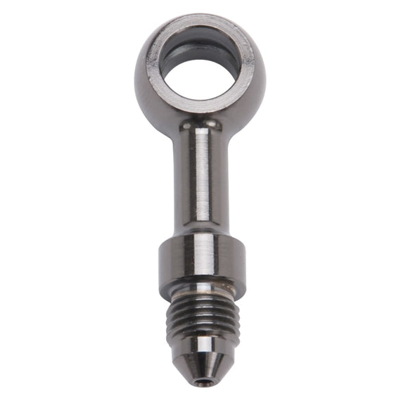 Russell Performance -3 AN Straight Adapter Fitting (Black) 640473