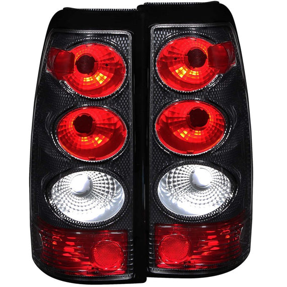 ANZO 2003-2006 Chevrolet Silverado 1500 Taillights Carbon 211021