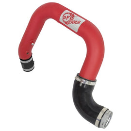 aFe BladeRunner 2.5in Red IC Tube Hot Side w/ Coupling & Clamp Kit 2016 GM Colorado/Canyon 2.8L 46-20268-R