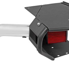Spectre 11-16 Jeep Patriot L4-2.0L F/I Air Intake Kit - Polished w/Red Filter 9053