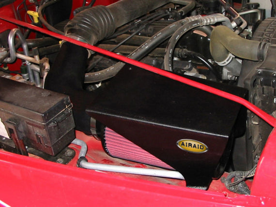 Airaid 97-03 Jeep TJ 2.5L CAD Intake System w/o Tube (Dry / Red Media) 311-110