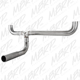 MBRP Universal Full size Pickup T pipe kit T409 UT1001