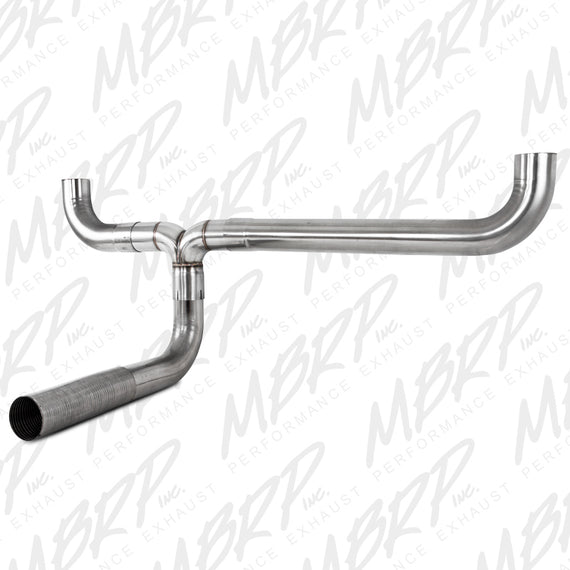 MBRP Universal Full size Pickup T pipe kit T409 UT1001