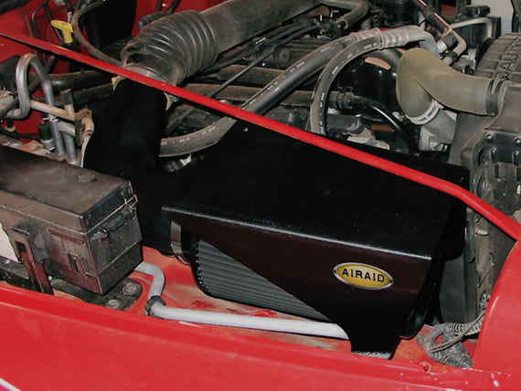 Airaid 97-03 Jeep TJ 2.5L CAD Intake System w/o Tube (Dry / Black Media) 312-110